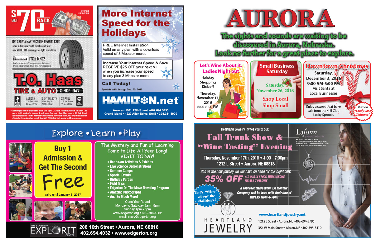 Aurora NE We-Prints Plus Newspaper Insert by Any Door Marketing