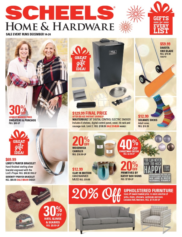 Scheels Home and Hardware We-Prints Plus Newspaper Insert by Any Door Marketing