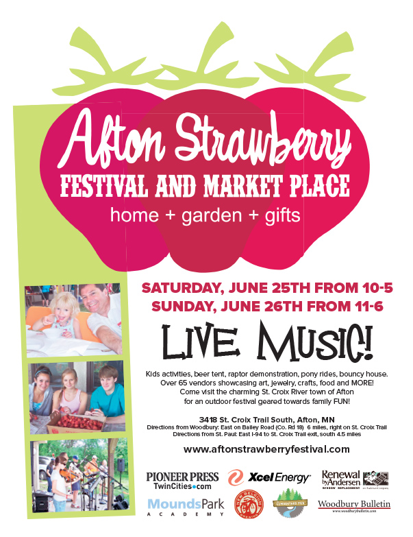 Afton Strawberry Festival We-Prints Plus Newspaper Insert, Any Door Marketing