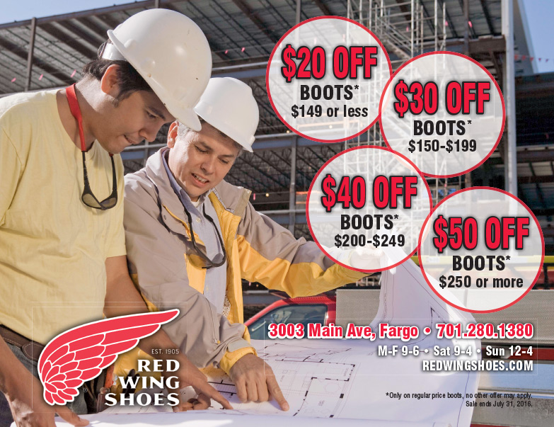 Red Wing Shoes We-Prints Plus Newspaper Insert, Any Door Marketing