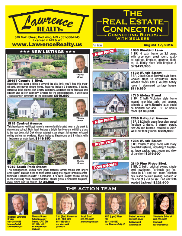 Lawrence Realty We-Prints Plus Newspaper Insert by Any Door Marketing