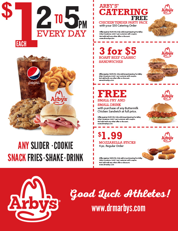 Arby's We-Prints Plus Newspaper Insert by Any Door Marketing