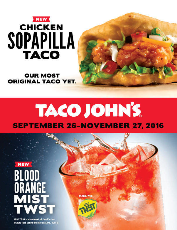 Taco John's We-Prints Plus Newspaper Insert by Any Door Marketing