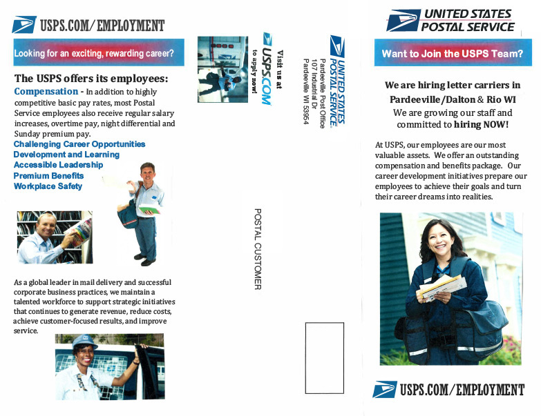 United States Postal Service We-Prints Plus Newspaper Insert by Any Door Marketing