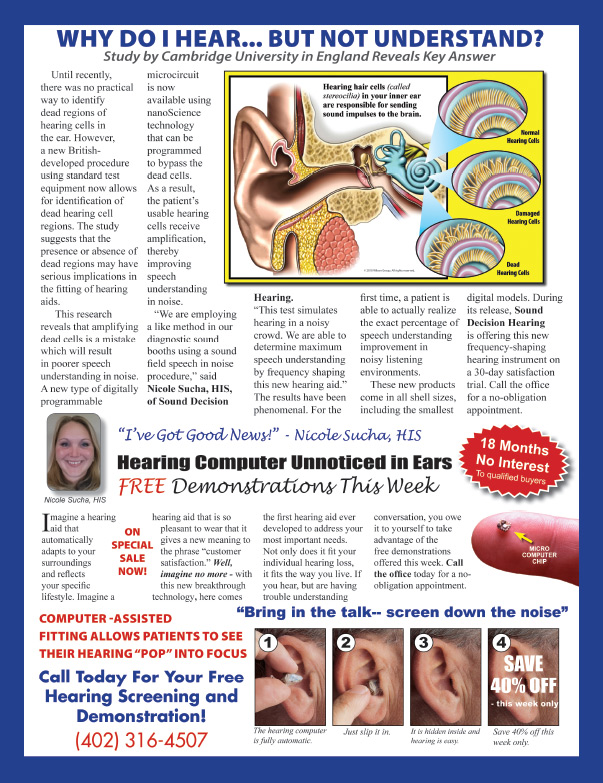 Sound Decision We-Prints Plus Newspaper Insert by Any Door Marketing