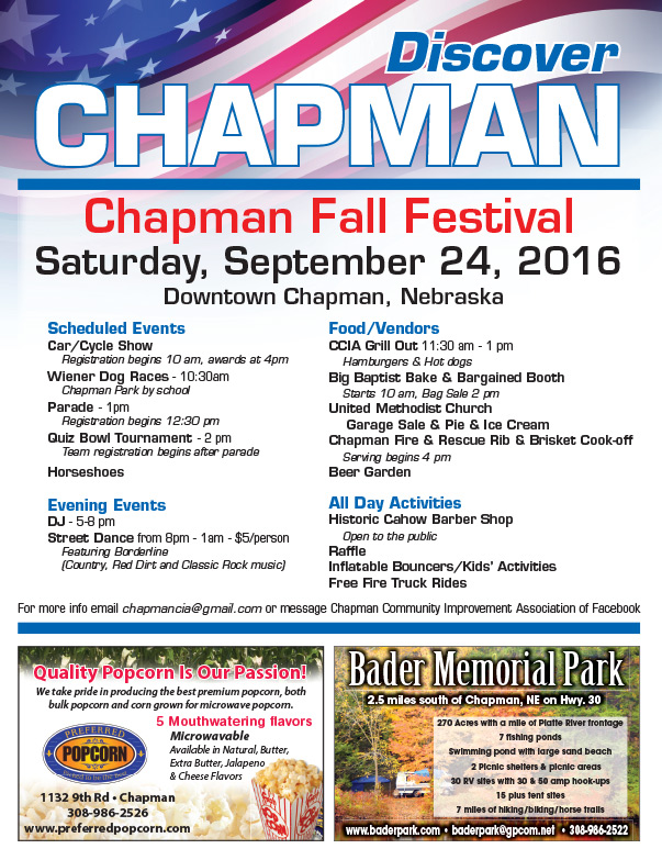 Chapman NE We-Prints Plus Newspaper Insert by Any Door Marketing