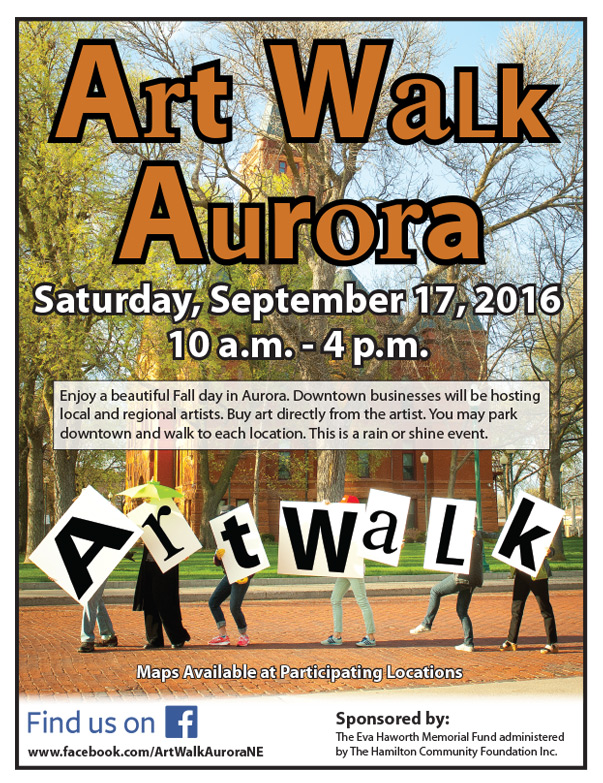 Art Walk Aurora We-Prints Plus Newspaper Insert by Any Door Marketing