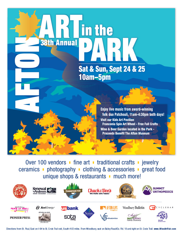 Afton Art in the Park We-Prints Plus Newspaper Insert by Any Door Marketing