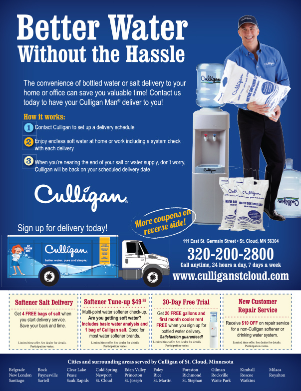Culligan We-Prints Plus Newspaper Insert by Any Door Marketing