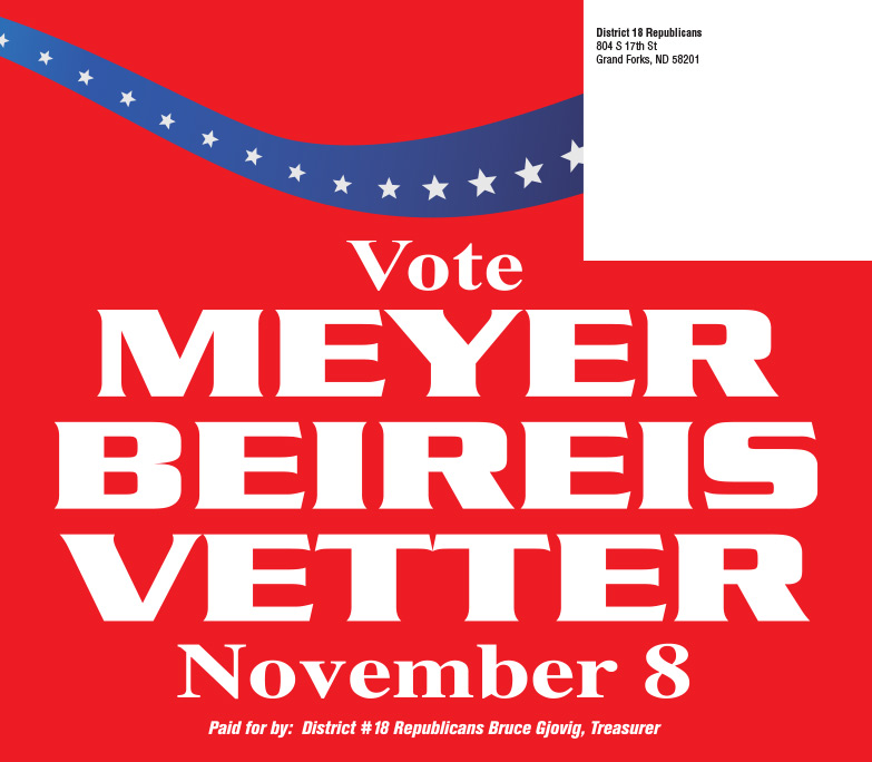 Meyer Beireis Vetter Any Door Marketing Political Mail Piece