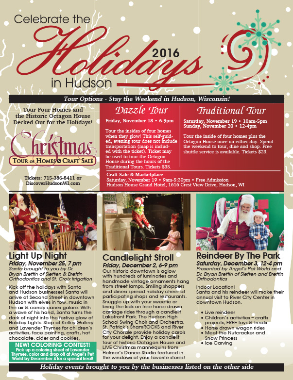 Holidays in Hudson WI We-Prints Plus Newspaper Insert by Any Door Marketing