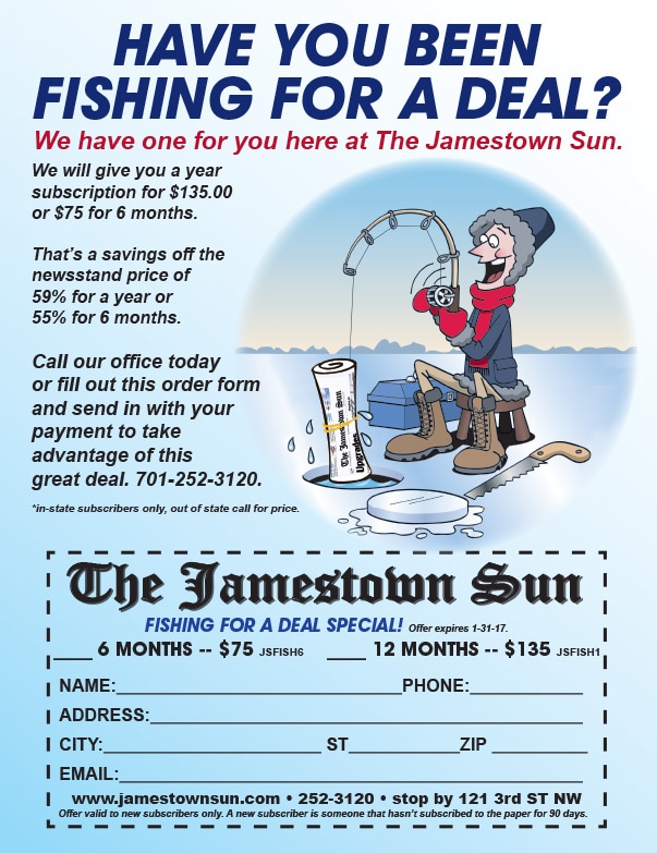 Jamestown Sun We-Prints Plus Newspaper Insert Program by Any Door Marketing