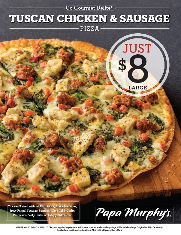 Papa Murphys Pizza We-Prints Plus Newspaper Insert Program by Any Door Marketing