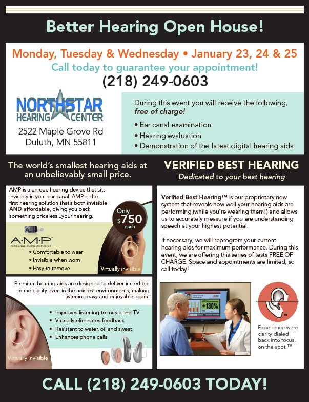 Northstar Hearing Center We-Prints Plus Newspaper Insert by Any Door Marketing