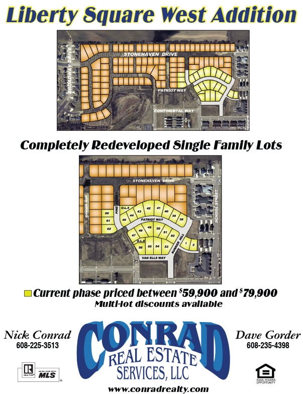Conrad Real Estate Services We-Prints Plus Newspaper Insert by Any Door Marketing