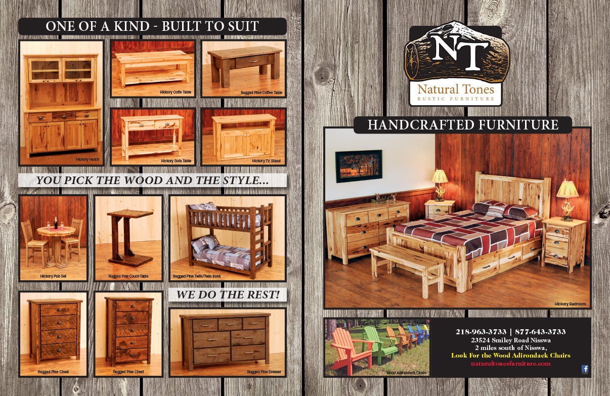 Natural Tones Rustic Furniture We-Prints Plus Newspaper Insert by Any Door Marketing