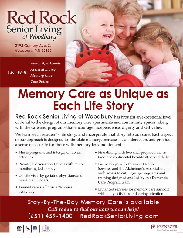 Red Rock Senior Living of Woodbury We-Prints Plus Newspaper Insert by Any Door Marketing