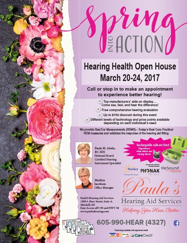 Paula's Hearing Aid Service We-Prints Plus Newspaper Insert by Any Door Marketing