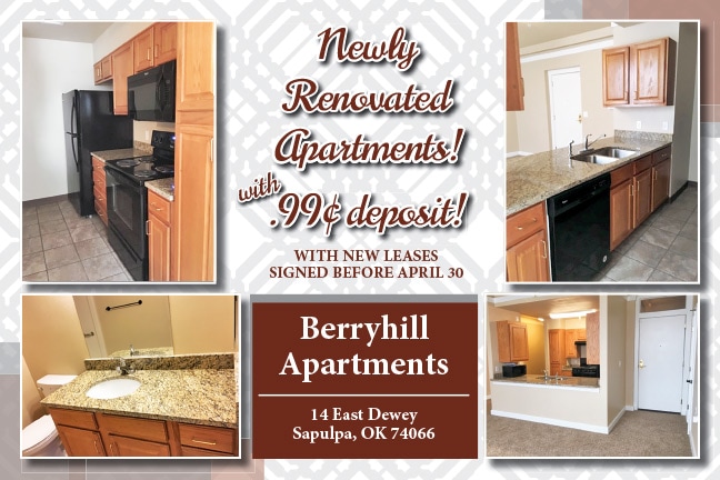 Berryhill Apartments We-Prints Plus Newspaper Insert by Any Door Marketing