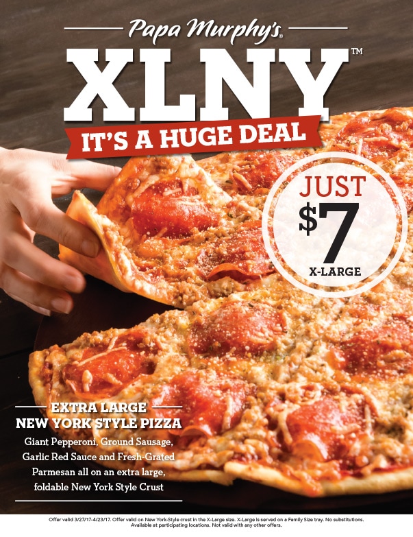 Papa Murphy's Pizza We-Prints plus Newspaper Insert by Any Door Marketing