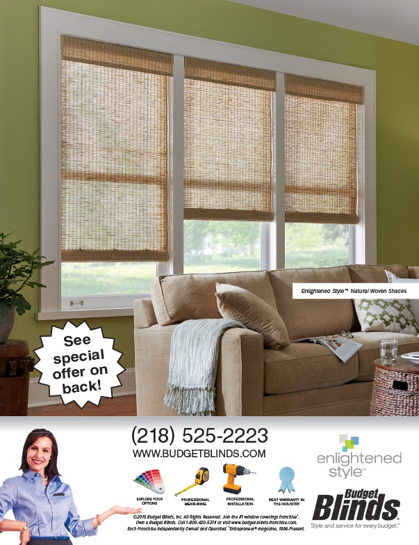 Budget Blinds We-Prints Plus Newspaper Inserts by Any Door Marketing