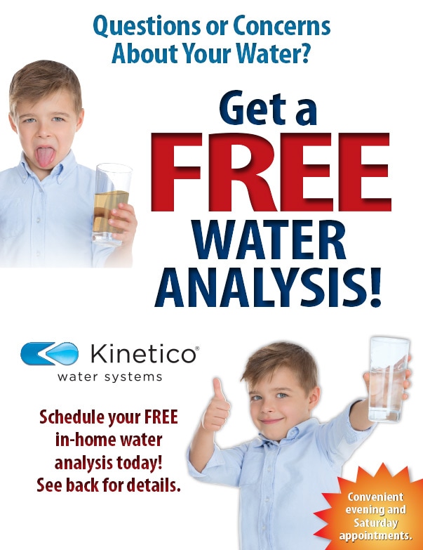 Kinetico Water Systems We-Prints Plus Newspaper Insert by Any Door Marketing