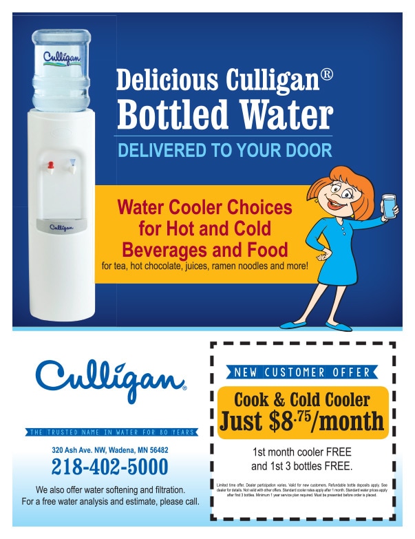 Culligan We-Prints Plus Newspaper Inserts by Any Door Marketing