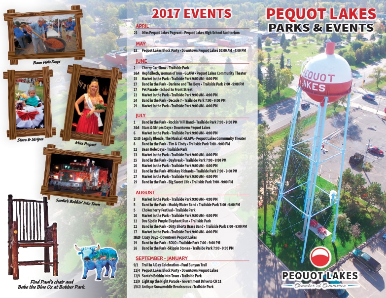Pequot Lakes Parks & Events We-Prints Plus Newspaper Insert by Any Door Marketing
