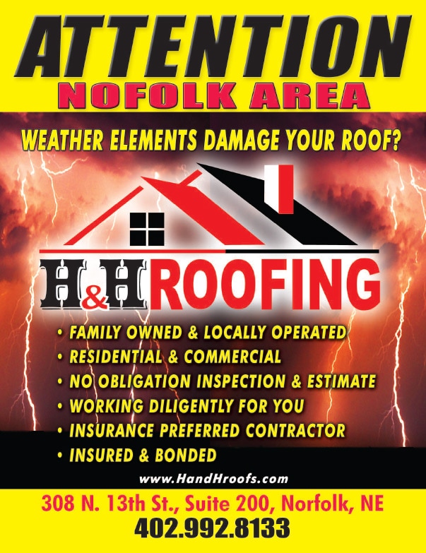 H&H Roofing We-Prints Plus Newspaper Insert by Any Door Marketing