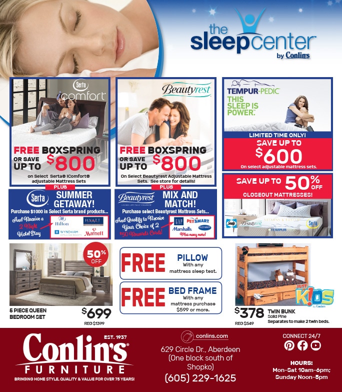 Conlin's Furniture We-Prints Plus Newspaper Insert by Any Door Marketing