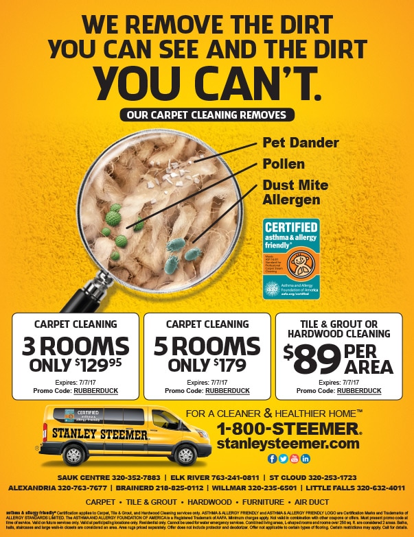 Stanley Steemer We-Prints Plus Newspaper Inserts by Any Door Marketing