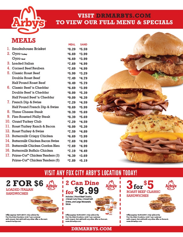 Arby's We-Prints Plus Newspaper Inserts by Any Door Marketing