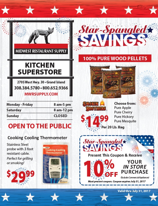 Midwest Restaurant Supply We-Prints Plus Newspaper Insert by Any Door Marketing