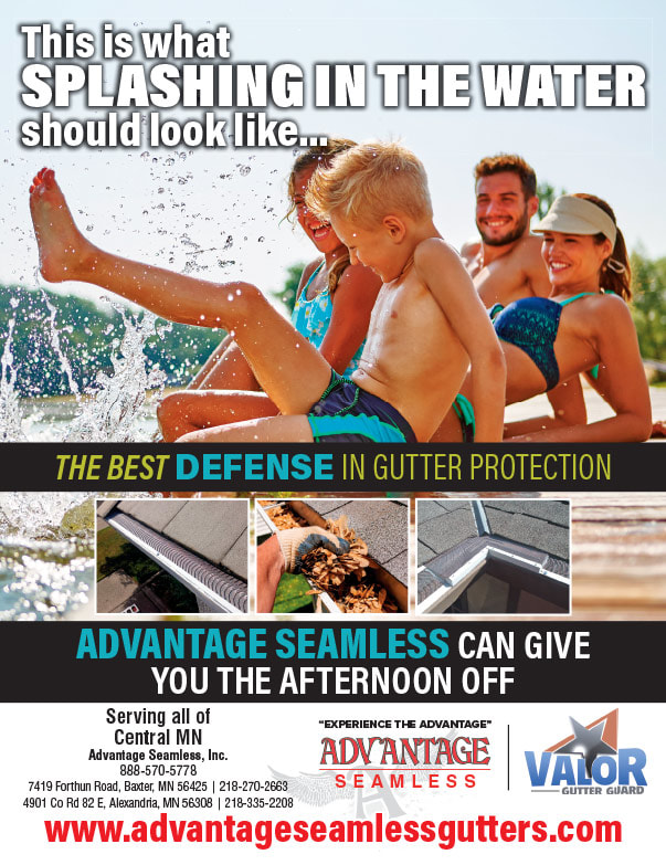 Advantage Seamless Gutters We-Prints Plus Newspaper Insert by Any Door Marketing