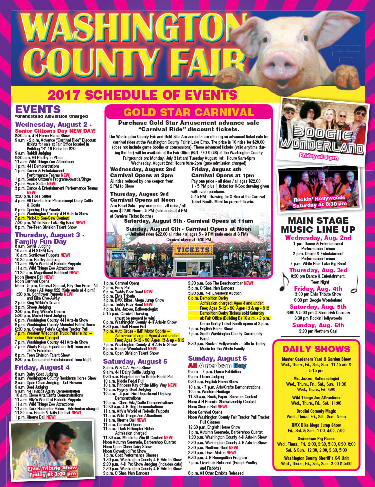 Washington County Fair We-Prints Plus Newspaper Insert by Any Door Marketing