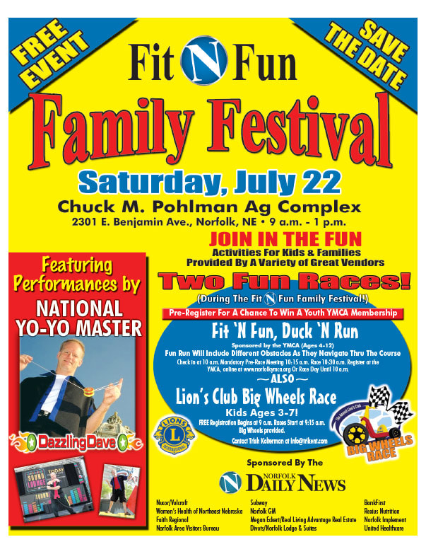 Fit N Fun Family Festival We-Prints Plus Newspaper Insert Printed by Any Door Marketing