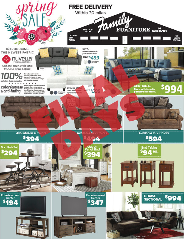 Family Furniture We-Prints Plus Newspaper Insert by Any Door Marketing