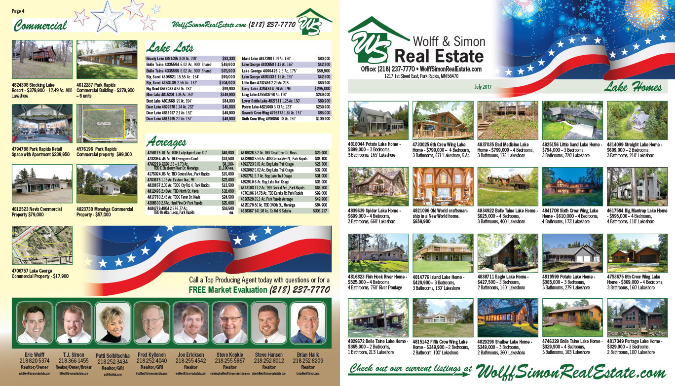 Wolff Simon Real Estate We-Prints Plus Newspaper Insert by Any Door Marketing