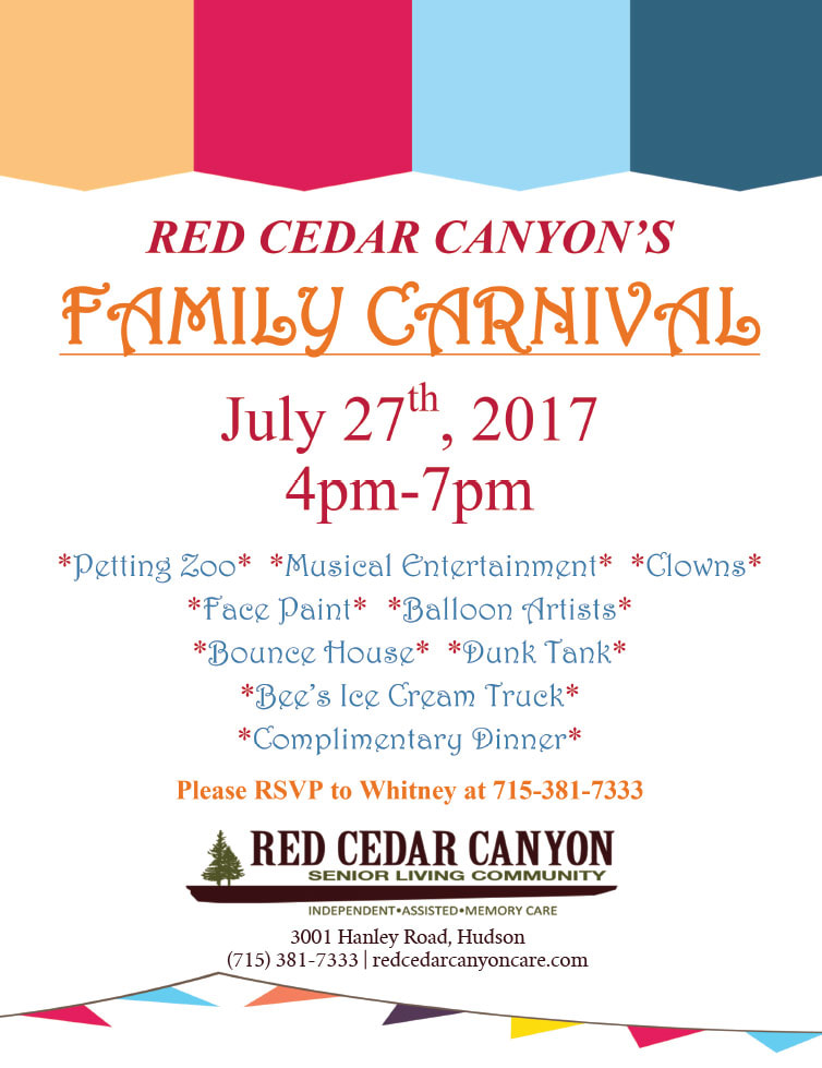 Red Cedar Canyon Family Carnival We-Prints Plus Newspaper Insert by Any Door Marketing