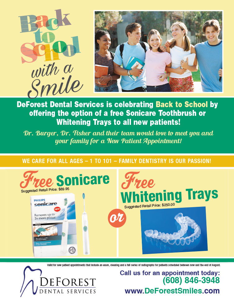 DeForest Dental Services We-Prints Plus Newspaper Insert by Any Door Marketing
