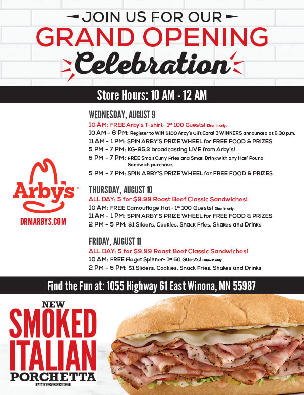 Arby's We-Prints plus Newspaper Insert by Any Door Marketing