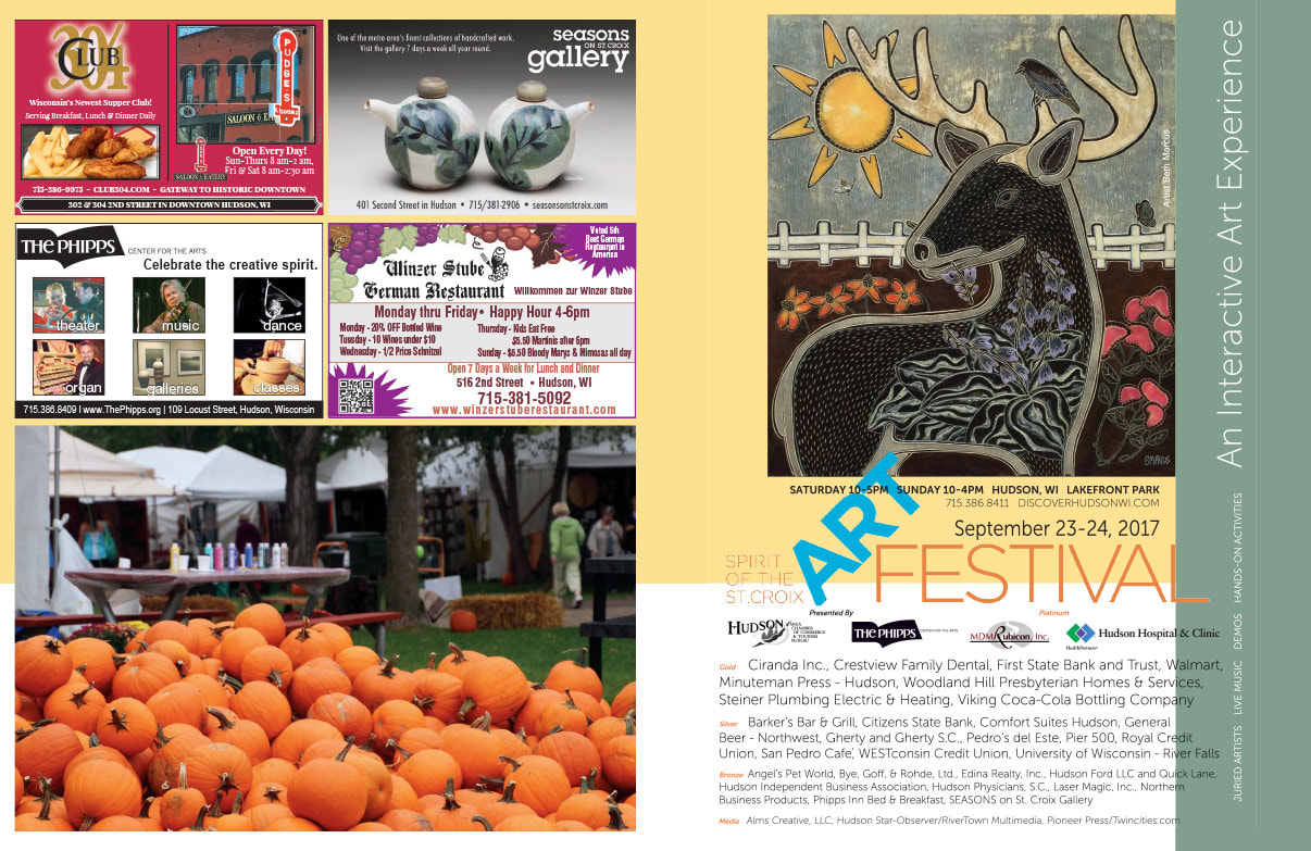 Rivertown Art Festival We-Prints Plus Newspaper Insert by Any Door Marketing