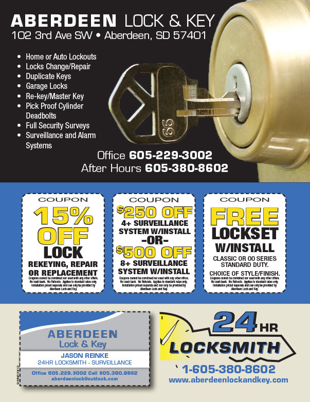 Aberdeen Lock and Key We-Prints Plus Newspaper Insert by Any Door Marketing