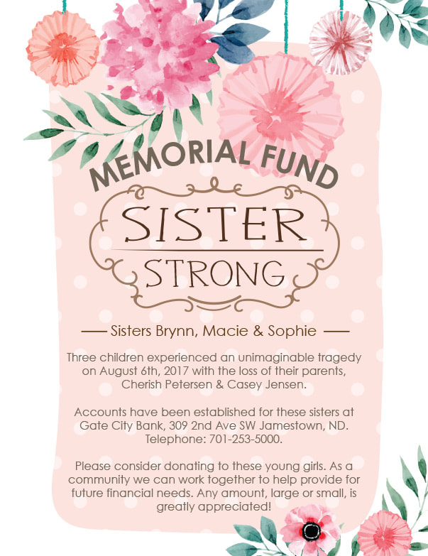 Sister Strong Memorial Fund We-Prints Plus Newspaper Insert by Any Door Marketing