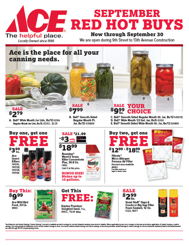 Ace Hardware We-Prints Plus Newspaper Insert by Any Door Marketing