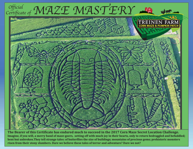 Treinen Farm Corn Maze We-Prints Plus Newspaper Insert by Any Door Marketing