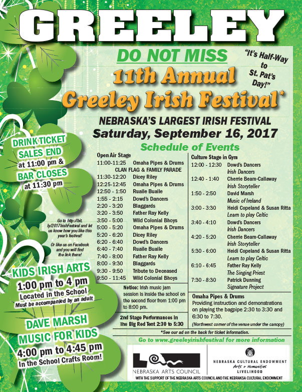 Greeley Irish Festival We-Prints Plus Newspaper Insert by Any Door Marketing