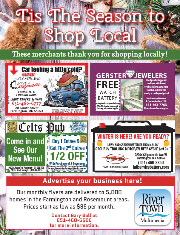 Farmington Shop Local We-Prints Plus Newspaper Insert printed by Any Door Marketing