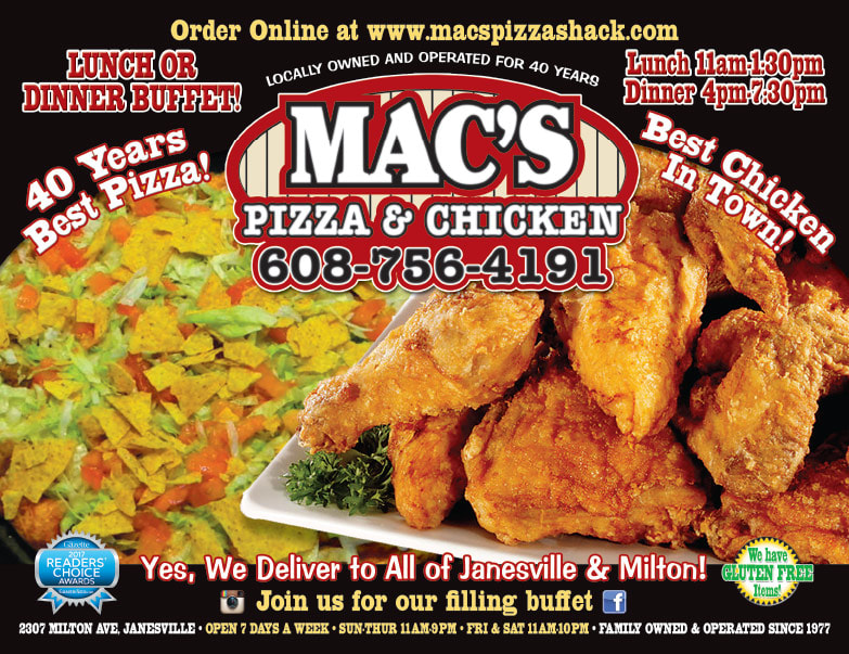 Mac's Pizza & Chicken We-Prints Plus Newspaper Insert by Any Door Marketing