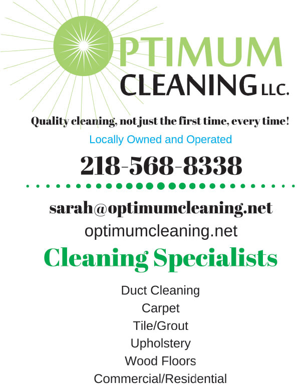 Optimum Cleaning LLC We-Prints Plus Newspaper Insert by Any Door Marketing